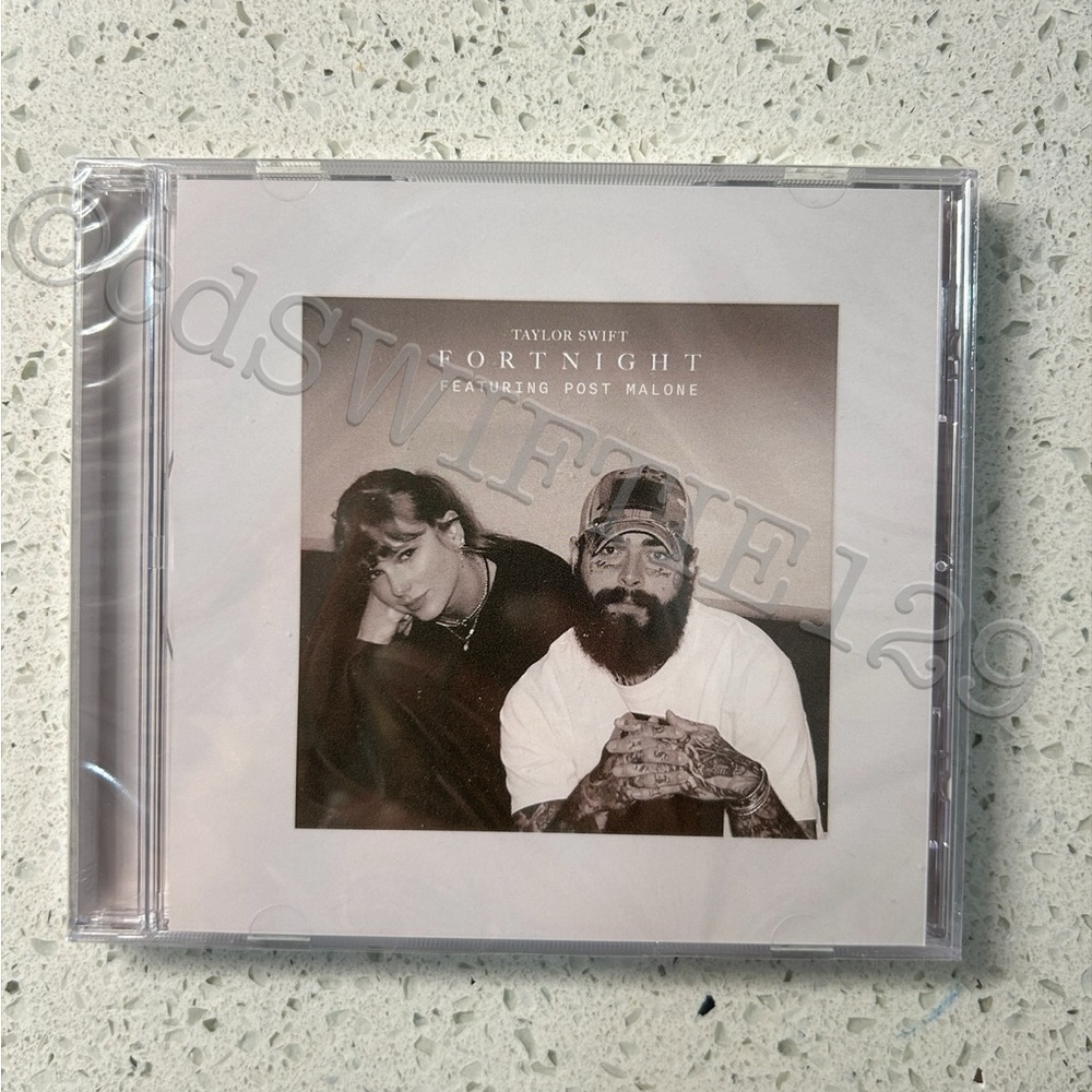 SEALED Taylor Swift ft. Post Malone, Fortnight single from TTPD, collector’s cd